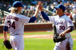 Noah Syndergaard and Michael Conforto